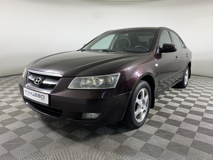 HYUNDAI Sonata 2.4, 2006 года, Автоматическая, Красный гранат