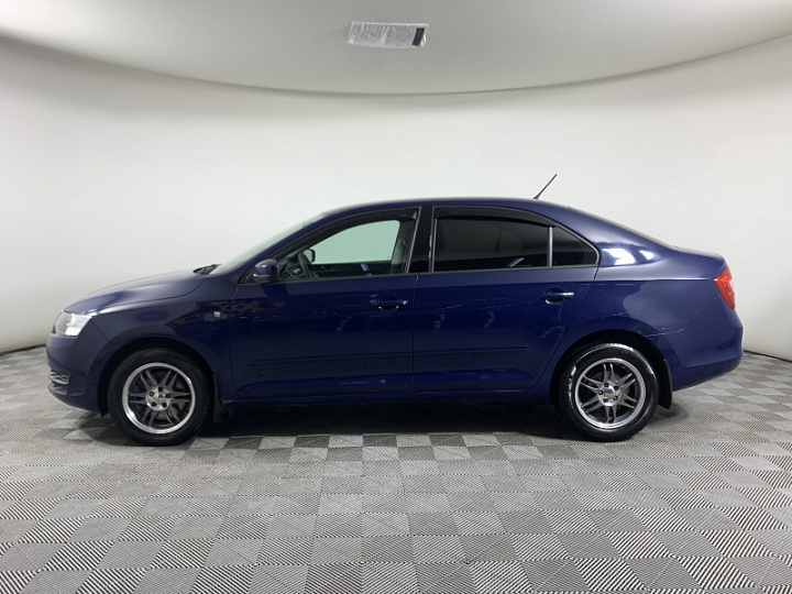 Skoda Rapid 1.6, 2014 года, Механика, ТЕМНО-СИНИЙ