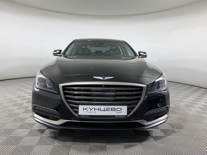 GENESIS G80 2, 2017 года, Автоматическая, ЧЕРНЫЙ