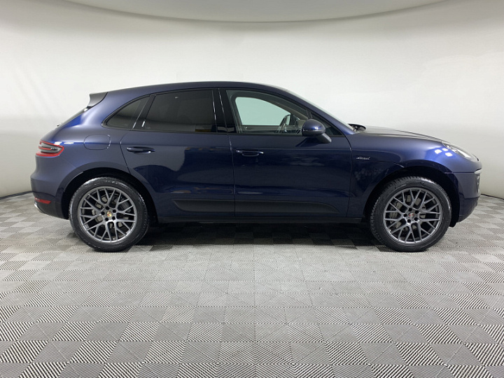 Porsche Macan 3, 2017 года, Робот, Синий