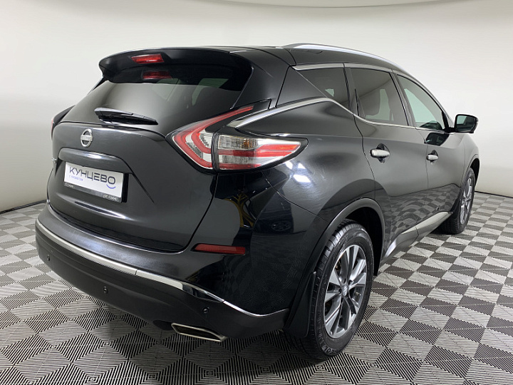 NISSAN Murano 3.5, 2017 года, Вариатор, ЧЕРНЫЙ