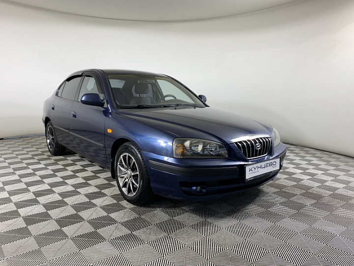 HYUNDAI Elantra 1.6, 2009 года, Механика, СИНИЙ
