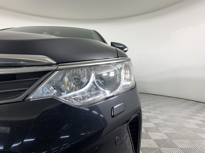 TOYOTA Camry 2.5, 2015 года, Автоматическая, Черный металлик