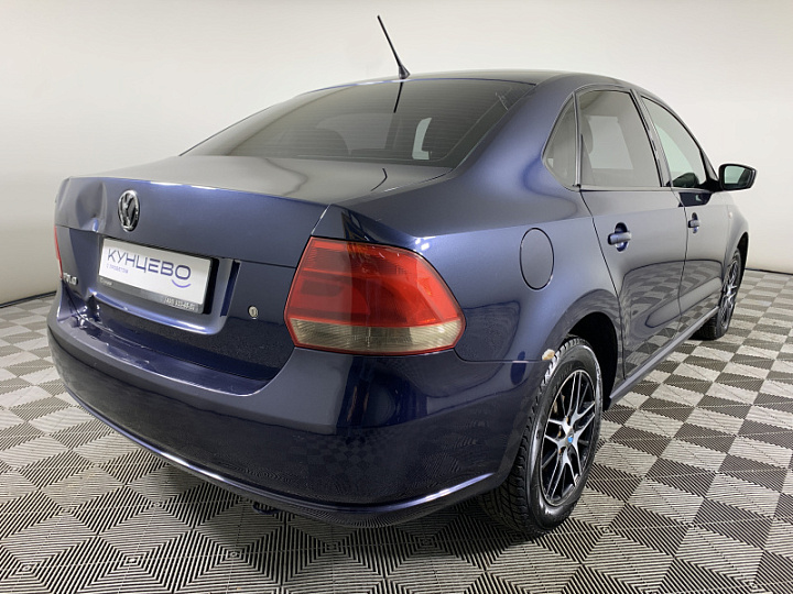 VOLKSWAGEN Polo 1.6, 2014 года, Автоматическая, ТЕМНО-СИНИЙ