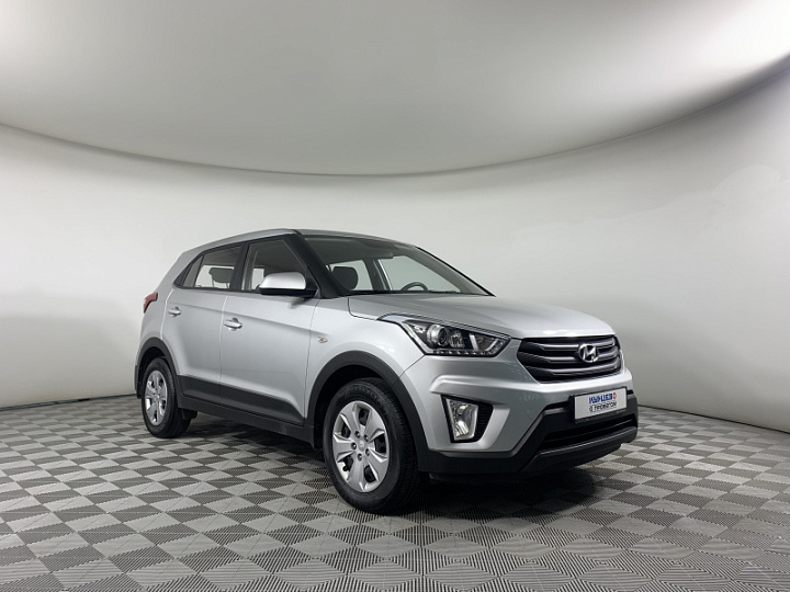 HYUNDAI Creta 1.6, 2018 года, Автоматическая, Серебристый