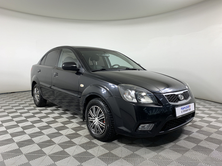 KIA Rio 1.4, 2010 года, Механика, ЧЕРНЫЙ