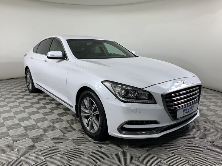 GENESIS G80 2, 2018 года, Автоматическая, БЕЛЫЙ