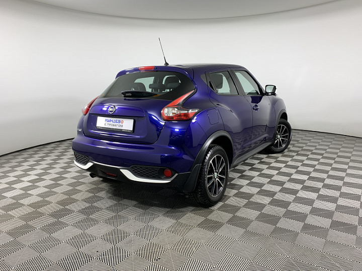 NISSAN Juke 1.6, 2017 года, Вариатор, СИНИЙ