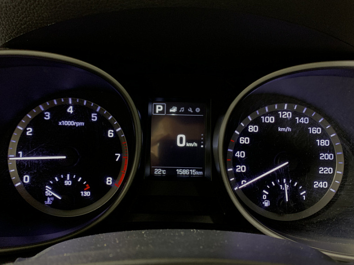 HYUNDAI Santa Fe 2.4, 2015 года, Автоматическая, СЕРЫЙ