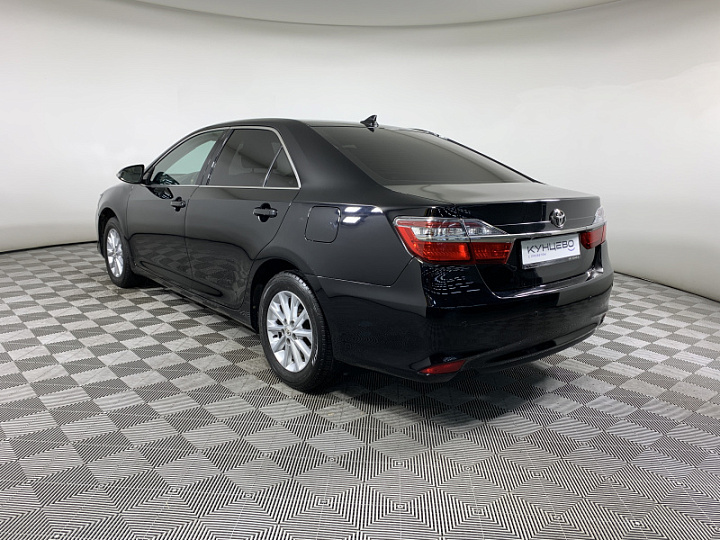 TOYOTA Camry 2.5, 2017 года, Автоматическая, Черный металлик