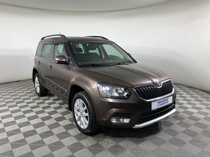 SKODA Yeti 1.8, 2017 года, Робот, КОРИЧНЕВЫЙ