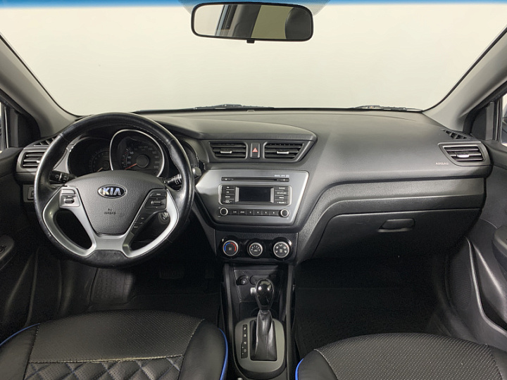 KIA Rio 1.6, 2015 года, Автоматическая, ГОЛУБОЙ