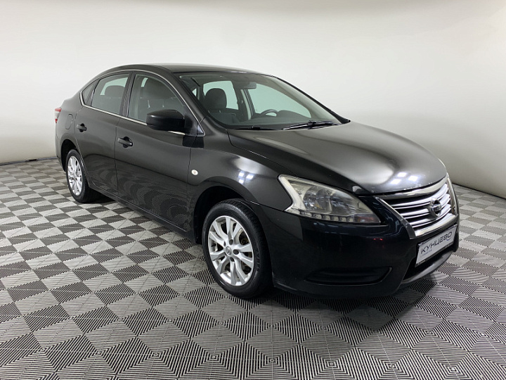 Nissan Sentra 1.6, 2014 года, Вариатор, Черный
