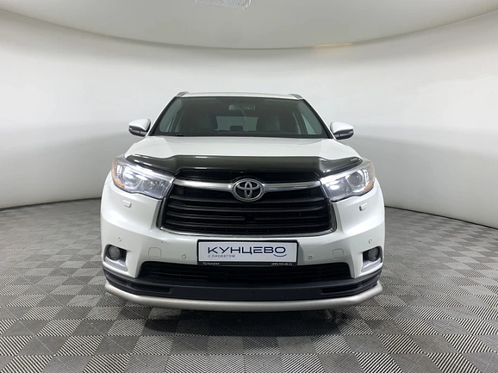 TOYOTA Highlander 3.5, 2014 года, Автоматическая, БЕЛЫЙ