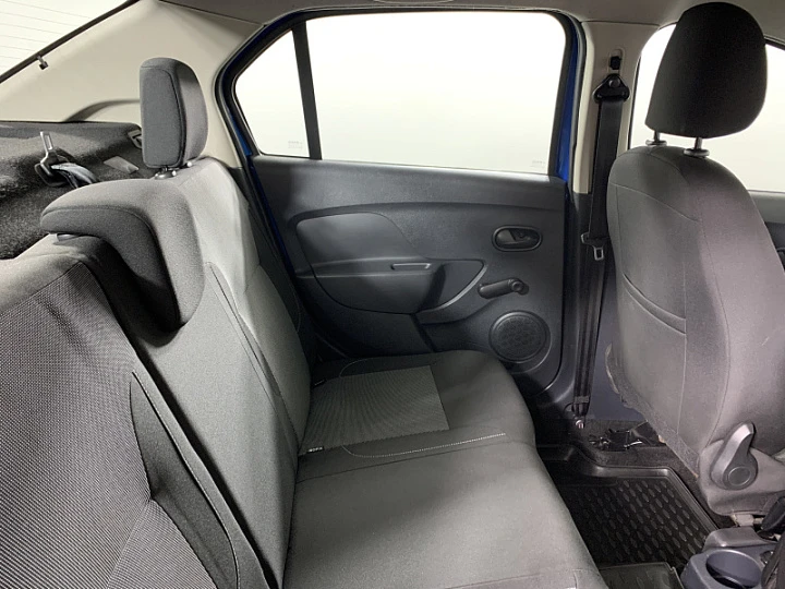 RENAULT Logan 1.6, 2019 года, Вариатор, Светло-синий