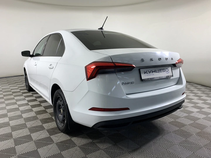 SKODA Rapid 1.6, 2020 года, Автоматическая, БЕЛЫЙ