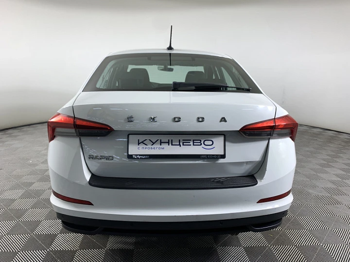 SKODA Rapid 1.6, 2020 года, Автоматическая, БЕЛЫЙ