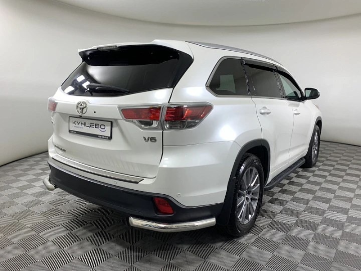 TOYOTA Highlander 3.5, 2014 года, Автоматическая, БЕЛЫЙ