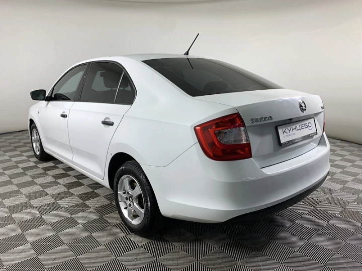 SKODA Rapid 1.2, 2014 года, Механика, БЕЛЫЙ