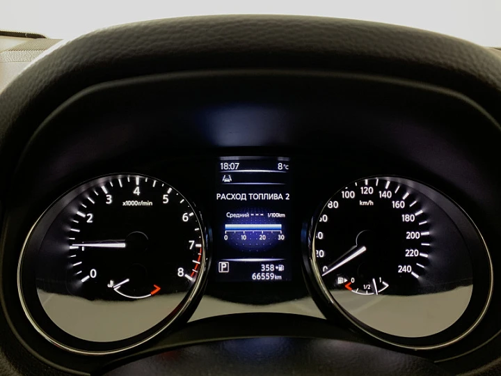 NISSAN Qashqai 2, 2014 года, Вариатор, Серебристый