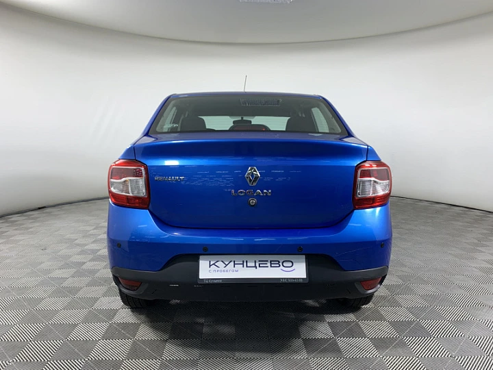 RENAULT Logan 1.6, 2019 года, Вариатор, Светло-синий