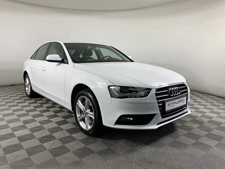 AUDI A4 2, 2013 года, Вариатор, БЕЛЫЙ