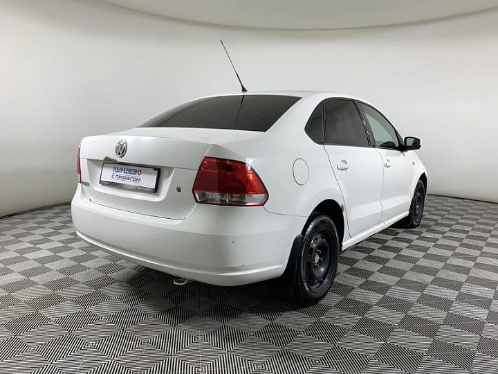 VOLKSWAGEN Polo 1.6, 2012 года, Автоматическая, БЕЛЫЙ