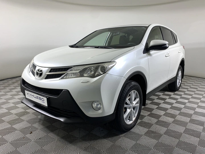 TOYOTA RAV4 2, 2014 года, Вариатор, БЕЛЫЙ