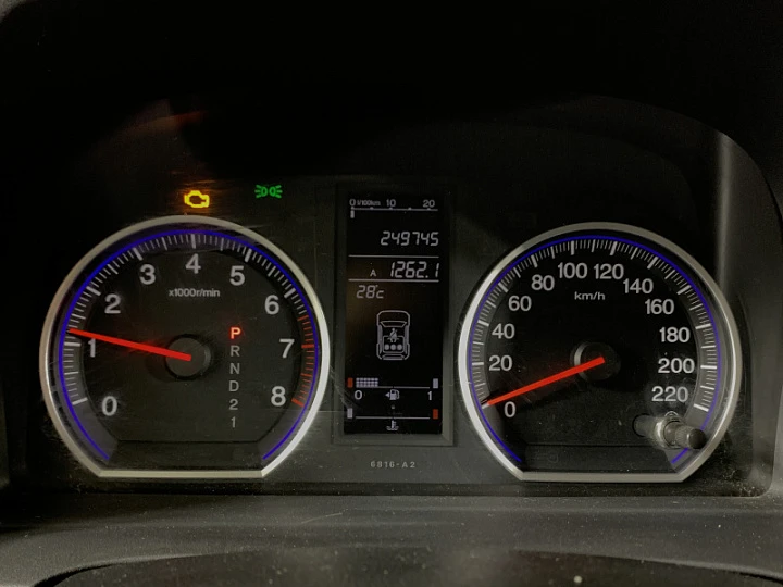 HONDA CR-V 2.4, 2008 года, Автоматическая, Серебристый