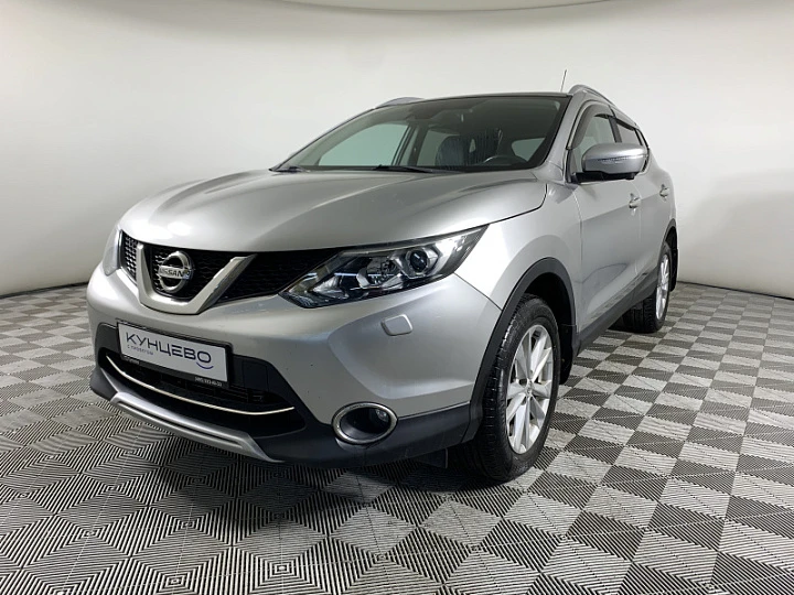 NISSAN Qashqai 2, 2014 года, Вариатор, Серебристый