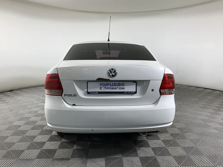 VOLKSWAGEN Polo 1.6, 2012 года, Автоматическая, БЕЛЫЙ