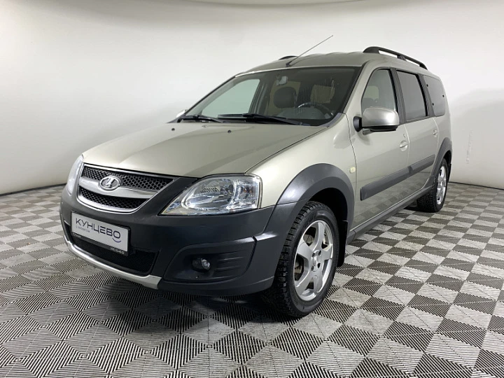 LADA (ВАЗ) Largus Cross 1.6, 2018 года, Механика, Серо-бежевый