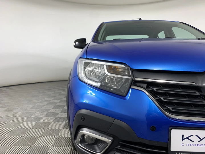 RENAULT Logan 1.6, 2019 года, Вариатор, Светло-синий
