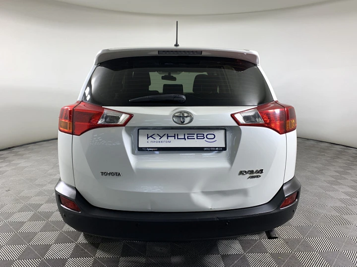 TOYOTA RAV4 2, 2014 года, Вариатор, БЕЛЫЙ