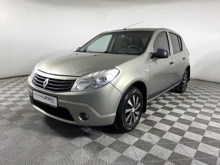 RENAULT Sandero 1.6, 2010 года, Механика, БЕЖЕВЫЙ