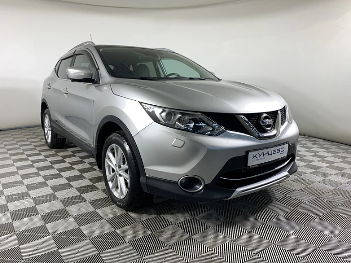 NISSAN Qashqai 2, 2014 года, Вариатор, Серебристый