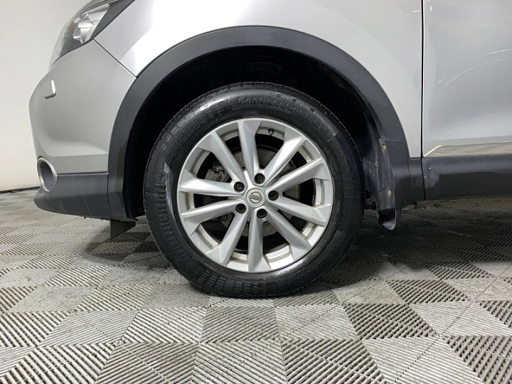 NISSAN Qashqai 2, 2014 года, Вариатор, Серебристый