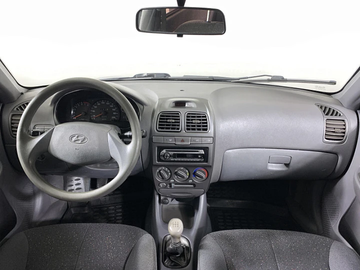 HYUNDAI Accent 1.5, 2007 года, Механика, СЕРЫЙ