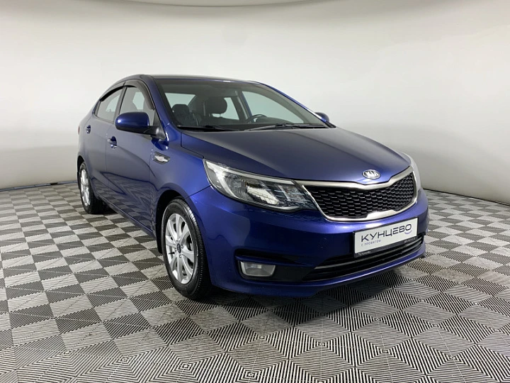KIA Rio 1.6, 2015 года, Механика, СИНИЙ