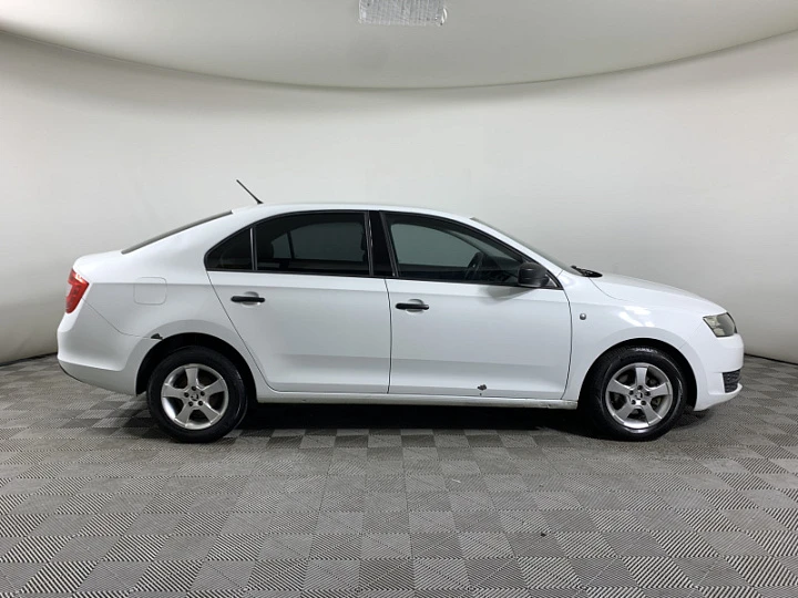 SKODA Rapid 1.2, 2014 года, Механика, БЕЛЫЙ