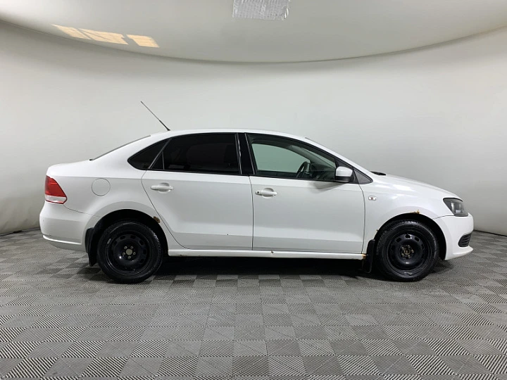 VOLKSWAGEN Polo 1.6, 2012 года, Автоматическая, БЕЛЫЙ