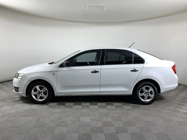 SKODA Rapid 1.2, 2014 года, Механика, БЕЛЫЙ