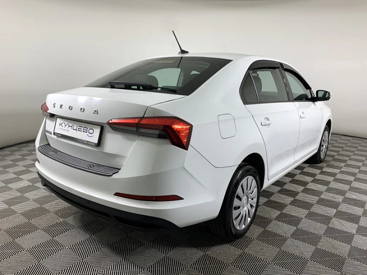 SKODA Rapid 1.6, 2020 года, Автоматическая, БЕЛЫЙ