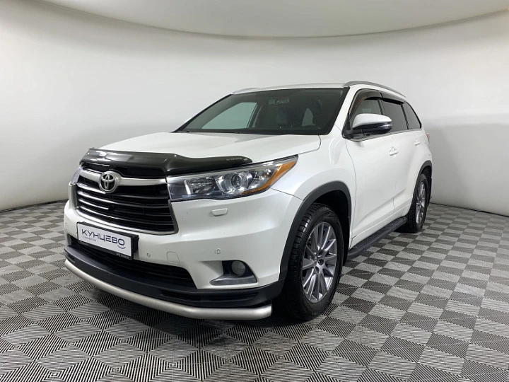 TOYOTA Highlander 3.5, 2014 года, Автоматическая, БЕЛЫЙ