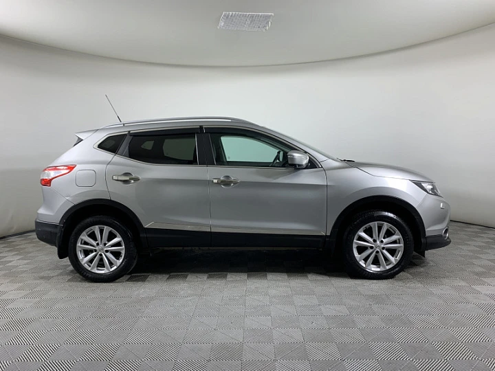 NISSAN Qashqai 2, 2014 года, Вариатор, Серебристый