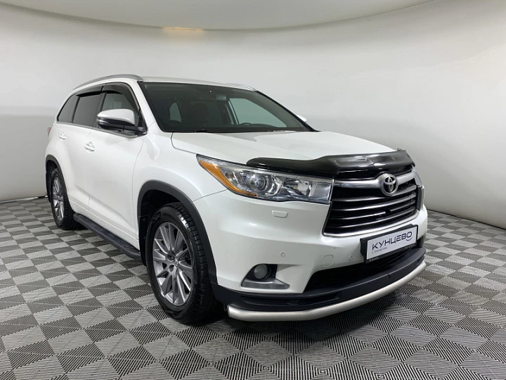 TOYOTA Highlander 3.5, 2014 года, Автоматическая, БЕЛЫЙ
