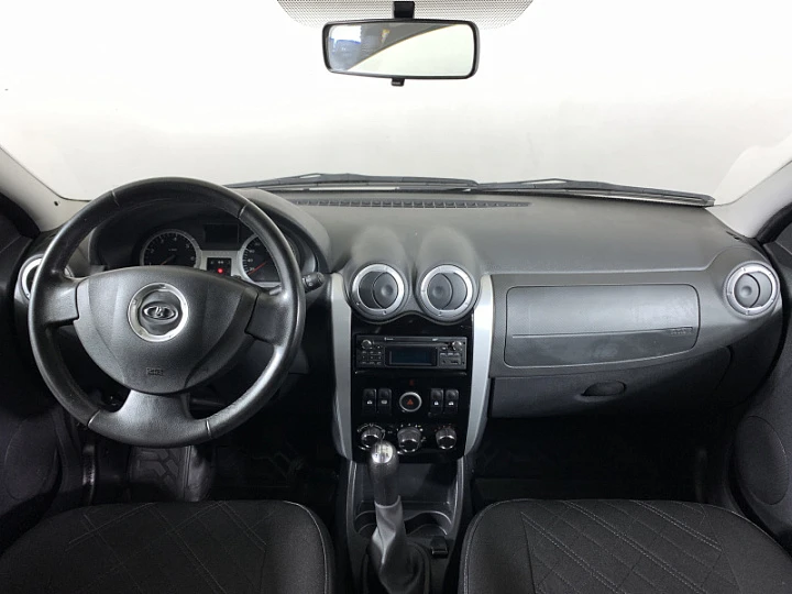 LADA (ВАЗ) Largus Cross 1.6, 2018 года, Механика, Серо-бежевый