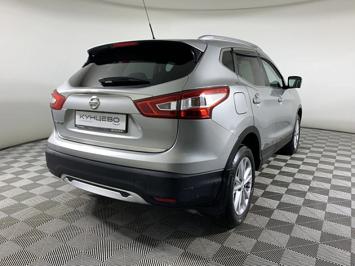 NISSAN Qashqai 2, 2014 года, Вариатор, Серебристый