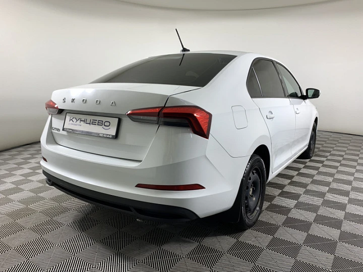 SKODA Rapid 1.6, 2020 года, Автоматическая, БЕЛЫЙ