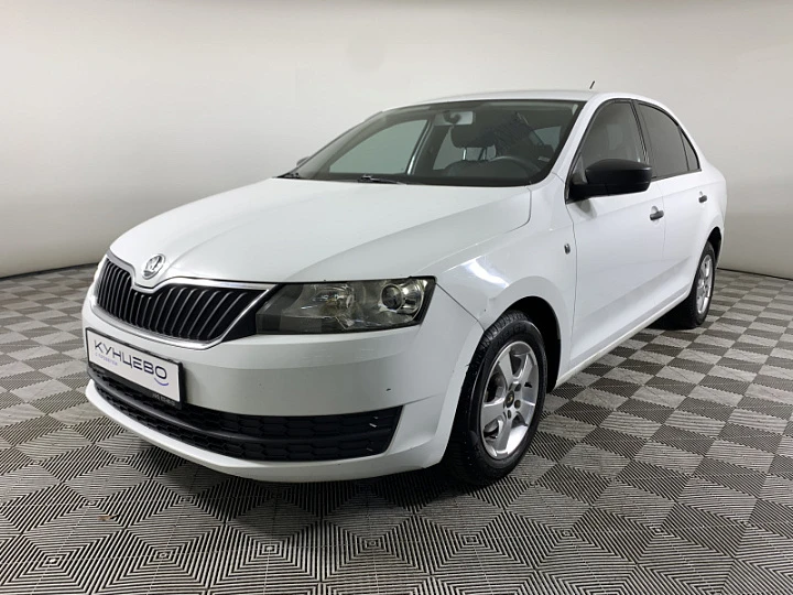 SKODA Rapid 1.2, 2014 года, Механика, БЕЛЫЙ